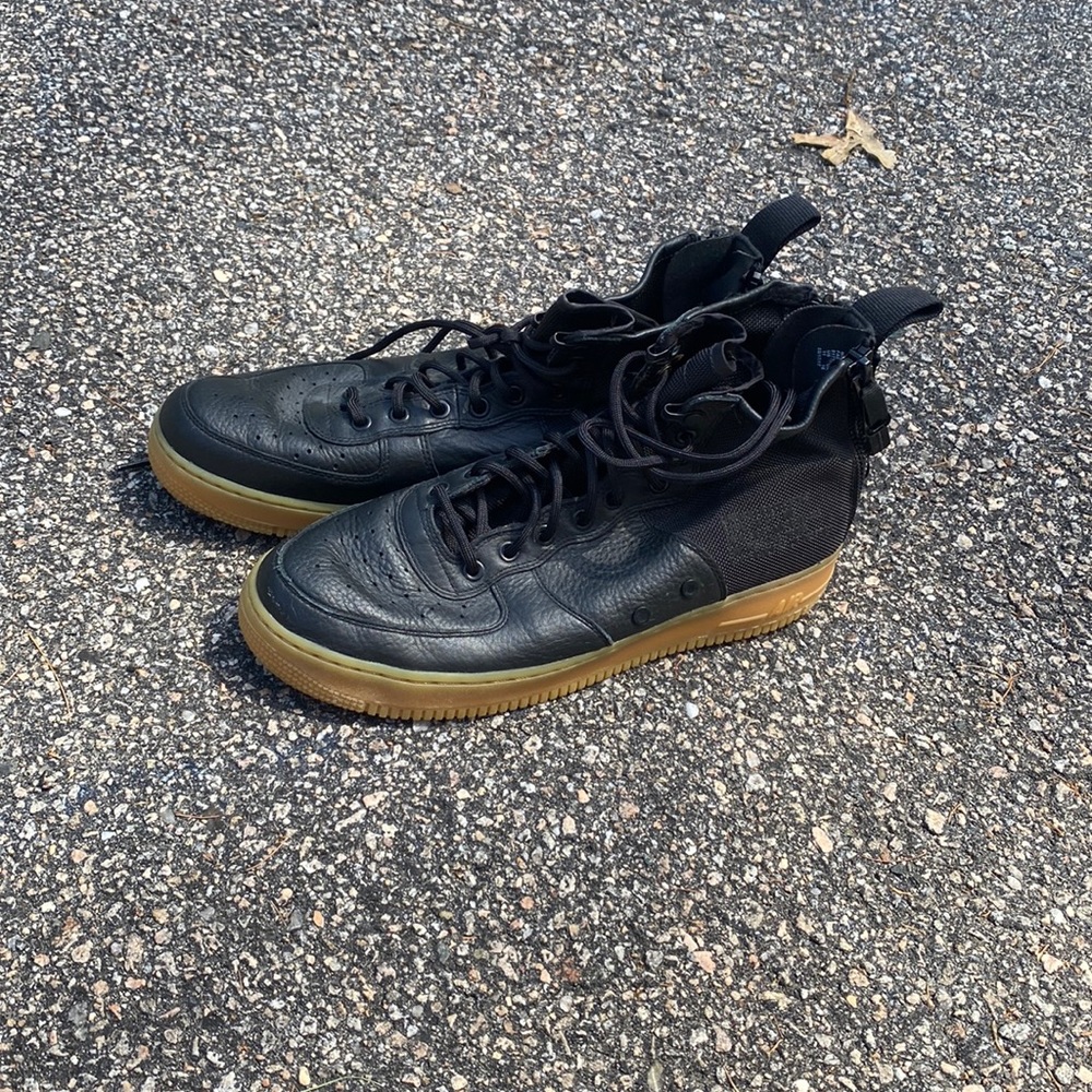 Nike AF1 SF Mid Black Gum Size 11